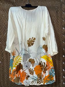 Boho Floral Print Kurti