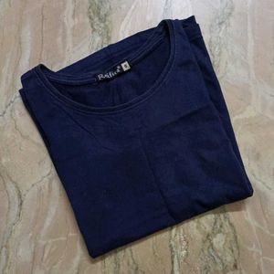 Comfortable Navy Blue T-Shirt