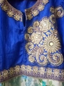 Royal Blue Gown