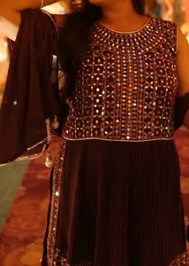 Sparkling Embellished Sarara Set