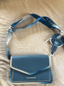 Stylish Blue Caprese Crossbody Bag