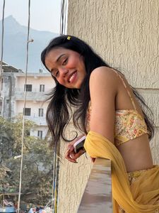 Beautiful Yellow Printed Lehenga Set