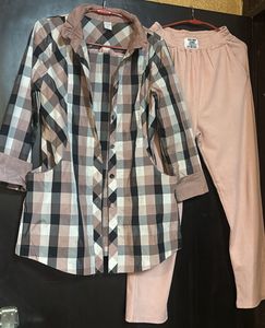 Chic Plaid Set