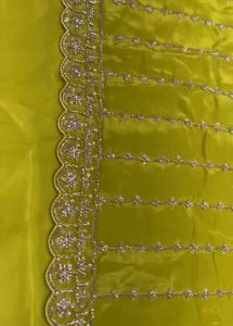 Elegant Yellow suit material