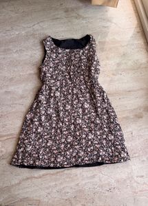 Floral Print Sleeveless Dress