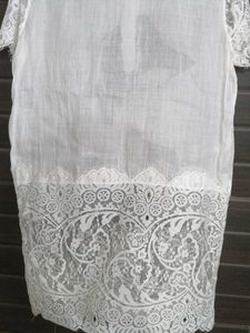 Vintage Lace &amp; Portrait Blouse