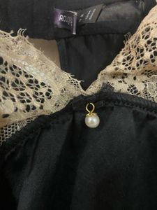 Gorgeous black slik night dress