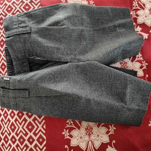 Classic Grey Elastic Waist shorts