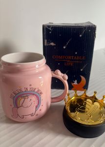 Cute Unicorn Crown Mug