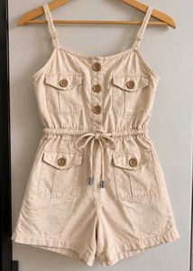 Boho Cargo Romper