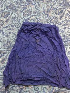Flowy Purple Ethnic Skirt