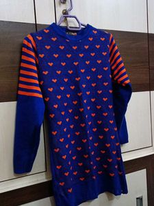 Girlish Woolen Top
