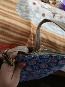 Ajrakh Print Mobile Sling