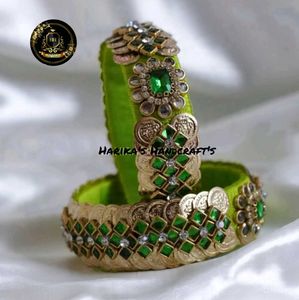 Beautiful silk thread Bangles sets