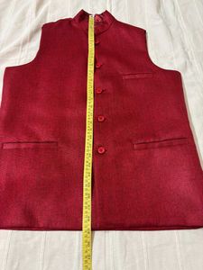 🆕Men's Red Nehru Jacket