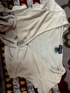 Nude Party Wear Top