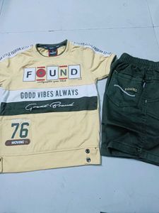 Boys T-shirt and Shorts Set