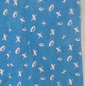 Cute Blue XOXO Pajama Set