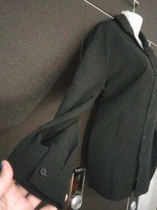 Classic Black Button-Up Shirt