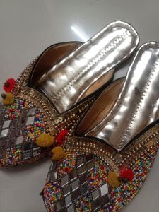 Embellished Mules