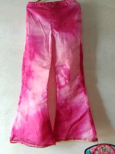 Beautiful Pink Tie-Dye Kurta Set