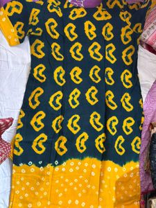 Bandhani Kurta Set