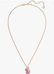 Sparkling Swan Pendant Necklace