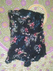 Floral Print Romper