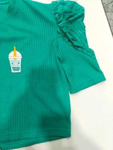 Cute Bubble Tea Graphic Top