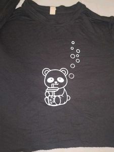 Cute Panda Bubble Tea T-Shirt