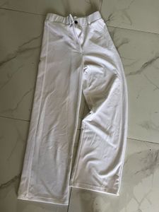 White Wide Leg Pants