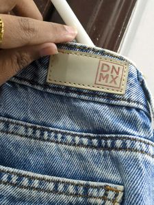 Stylish Ripped Blue Denim Jeans