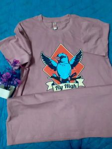 Cool Fly High Bird Graphic T-Shirt