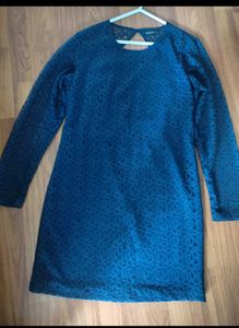 Navy Blue Designer Dress