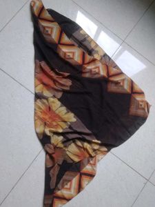 Floral Print Scarf