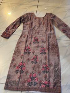 Woolen Printed Kurta