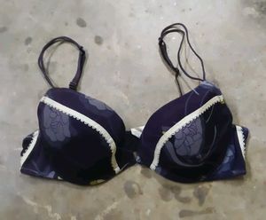 Calvin Klein Floral Print Padded Bra