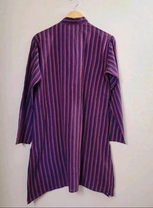 Khadi Men's Striped Kurta