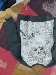 Cute Owl Print Top