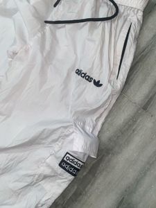 Adidas White Cargo Pants