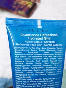 Pilgrim SWISS AQUA RUSH™ HYDRATING FACE WASH for m