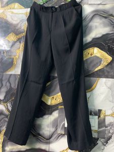 Black Wide Leg Trousers
