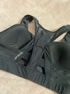 Imported padded Black Sports Bra