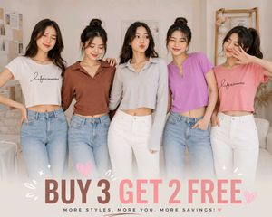 Stylish Crop Tops❤️ buy three get 1 free