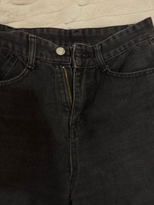 Vintage Dark Wash Wide-Leg Jeans
