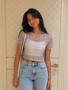 Translucent Crop Top