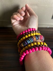 Boho Beaded Stretchable Bracelet