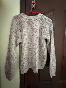 Cozy Speckled Knit Sweater