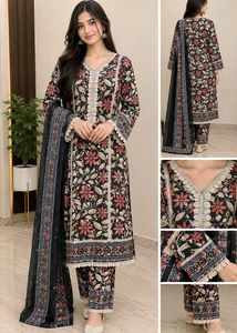 Pakistani Stylish Printed Kurta set