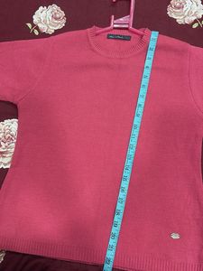 Chic Pink Crewneck Sweater( FREE DELIVERY )